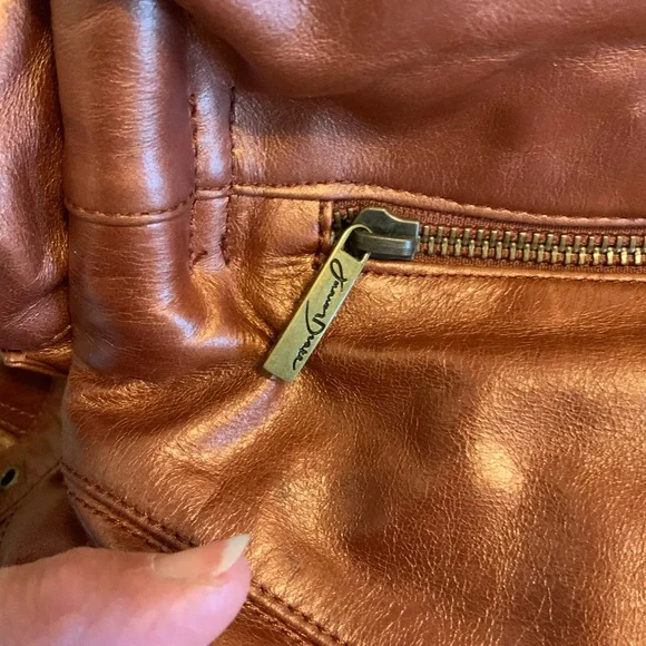 JUNOIR DRAKE LEATHER BAG